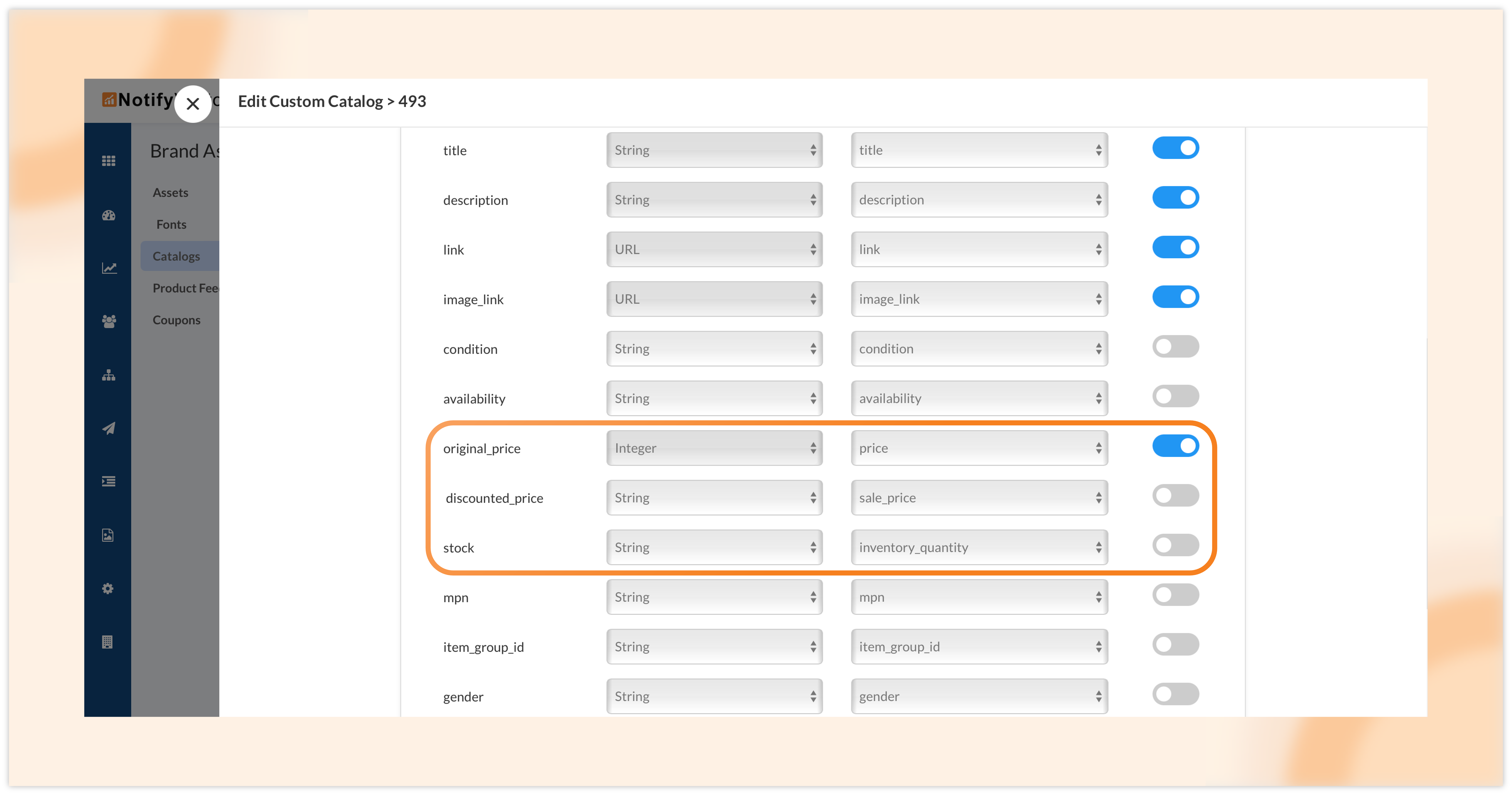 Introducing dynamic product price options in product catalog popups